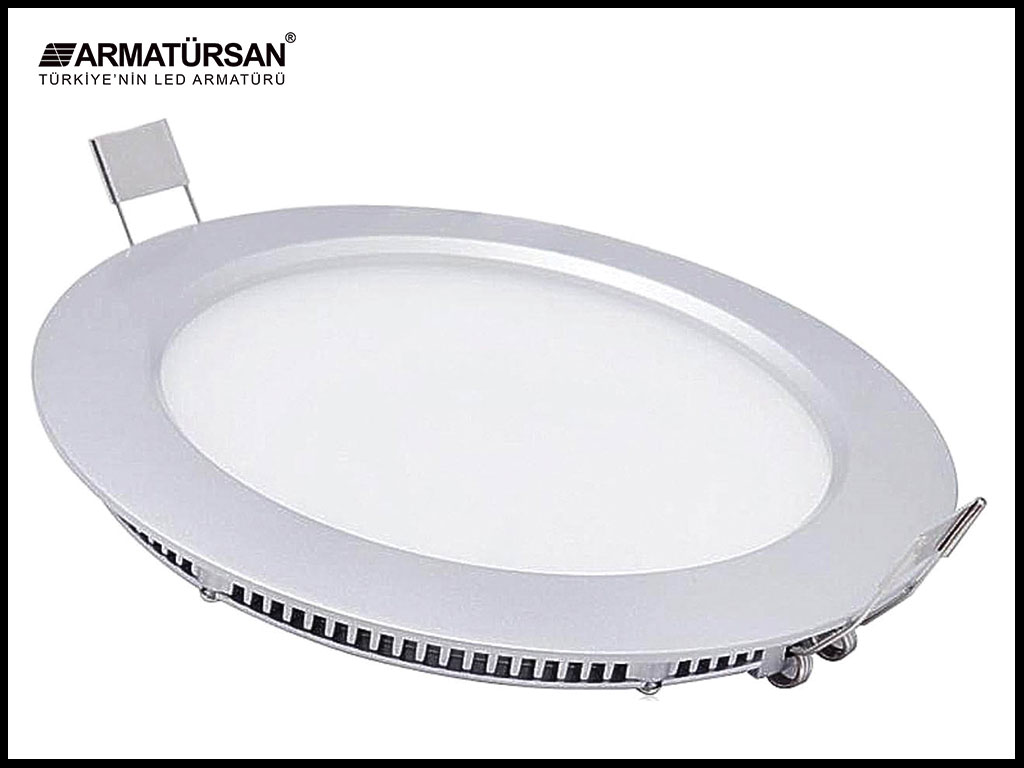 Sıva altı yuvarlak LED paneller